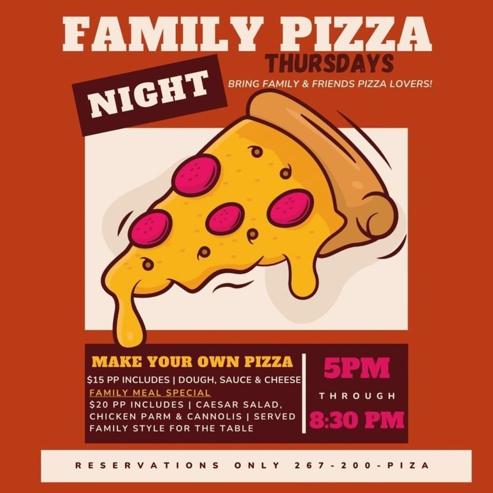 Family Pizza Thursdays